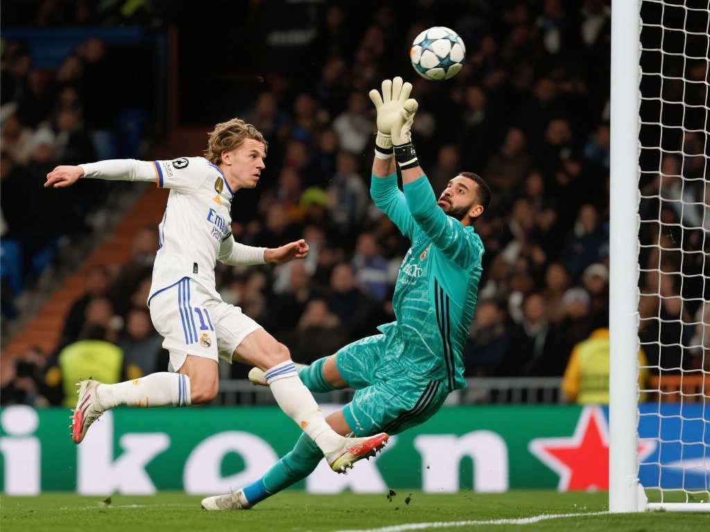 神速反应！厄德高凌空劲射，多纳鲁马神扑化解危机